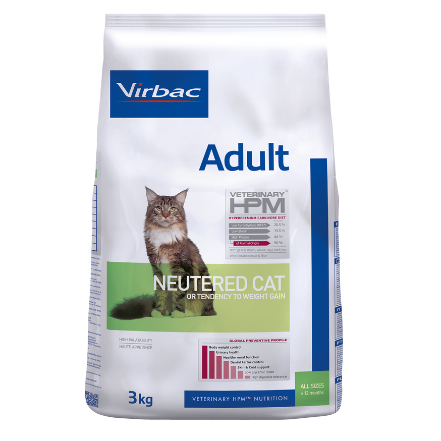 Adult Neutered Cat - 3 kg