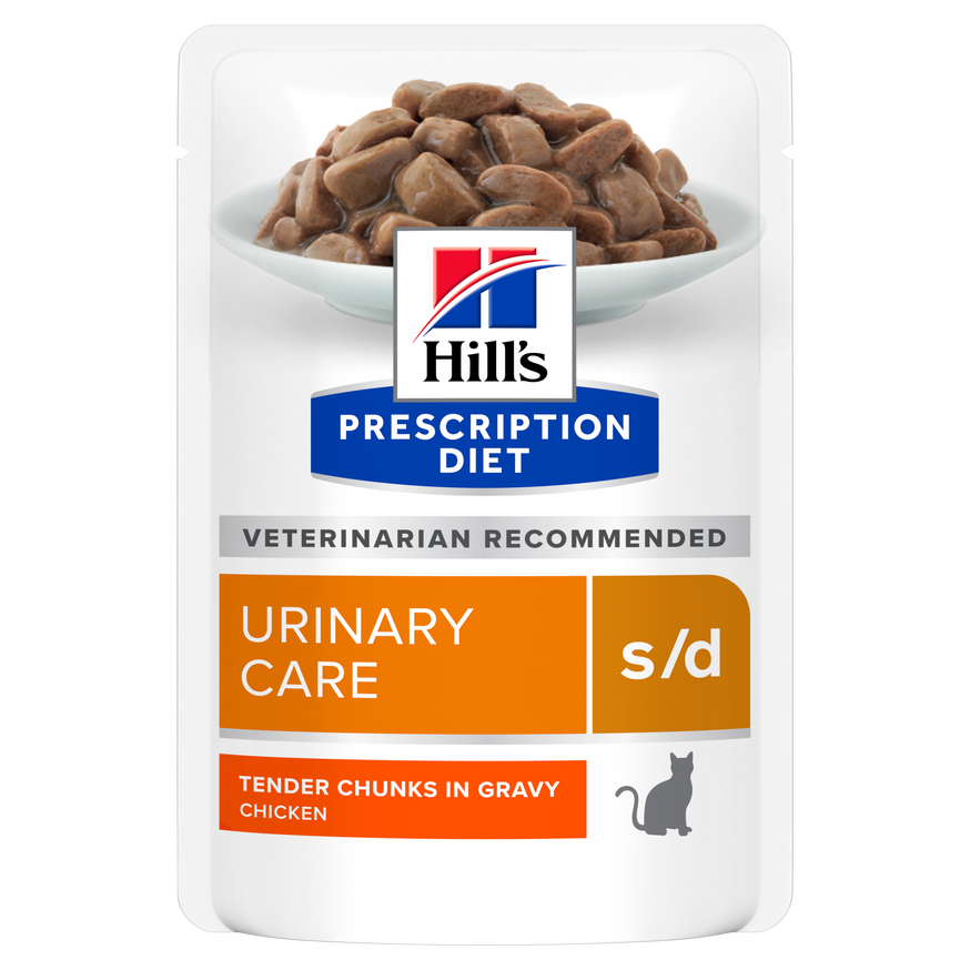 Prescription Diet Feline s/d Urinary Care Portionspåsar för katt