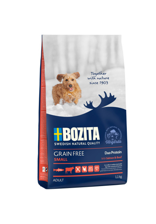 Grain Free Salmon & Beef Small Breed Hundfoder