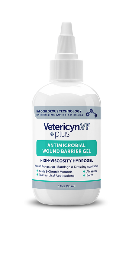 Vetericyn+ VF Antimicrobial Wound Barrier Gel