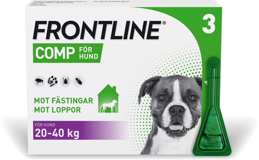 Frontline Comp - Spot on Lösning för Hund L 268 mg/241,2 mg 3 x 2,68 ml