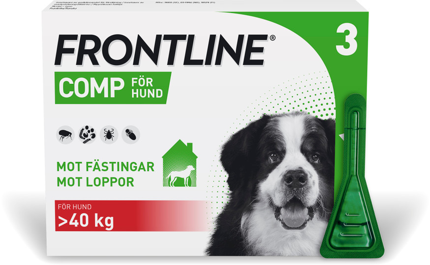Frontline Comp - Spot on Lösning för Hund XL 402 mg/361,8 mg  3 x 4,02 ml
