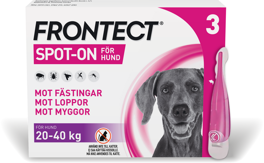 Frontect Spot-On Lösning Hund L 270,4 mg/2019,2 mg  3 x 4 ml
