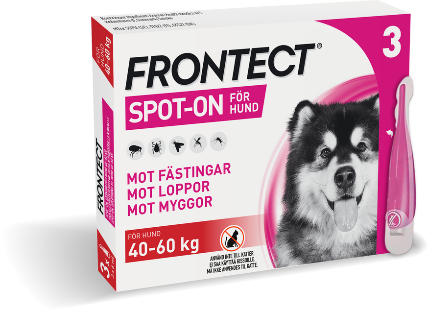Frontect Spot-On Lösning Hund XL 405,6 mg/3028,8 mg 3 x 6 ml