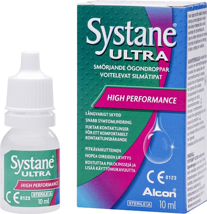 Systane Ultra ögondroppar, 10 ml.