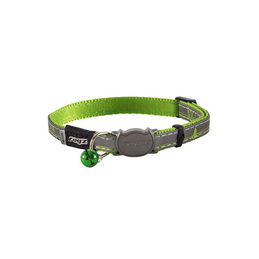 Nightcat Reflexhalsband - S Lime