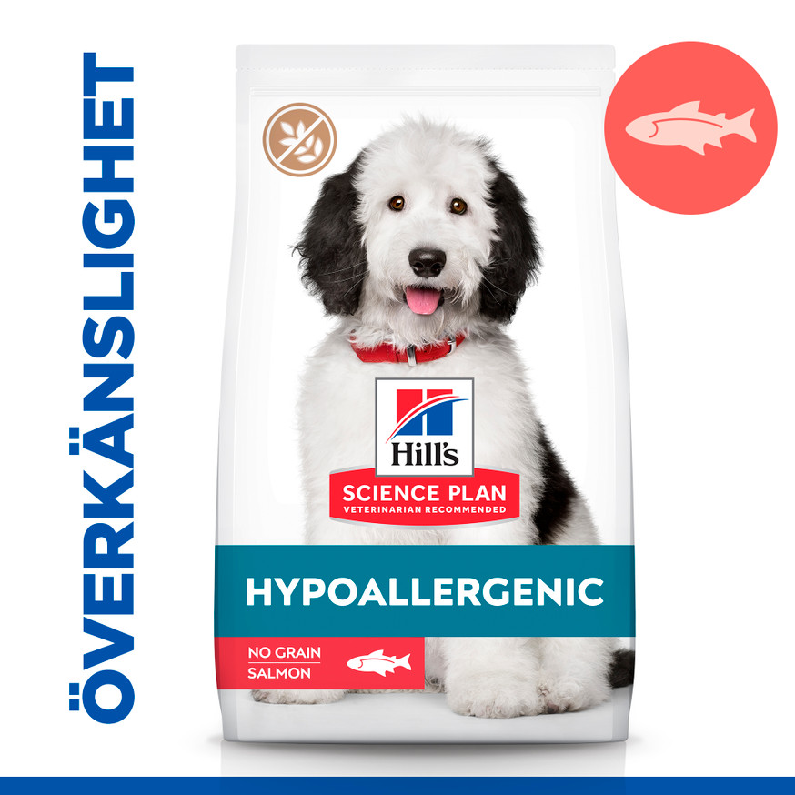 Hypoallergenic Adult Large Breed Hundfoder med Lax