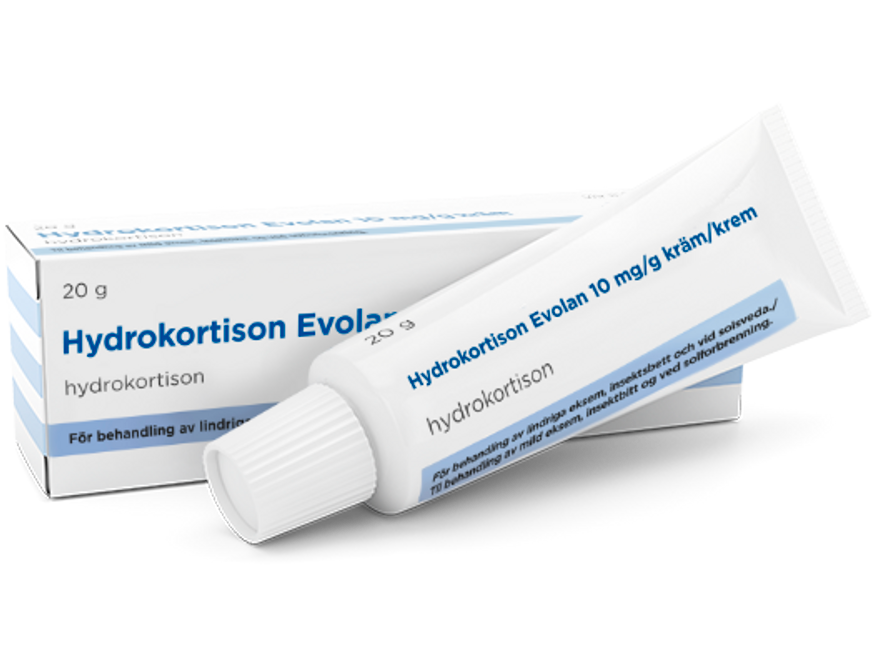 Hydrokortison Evolan 10mg/g Kräm - Tub, 20 g.