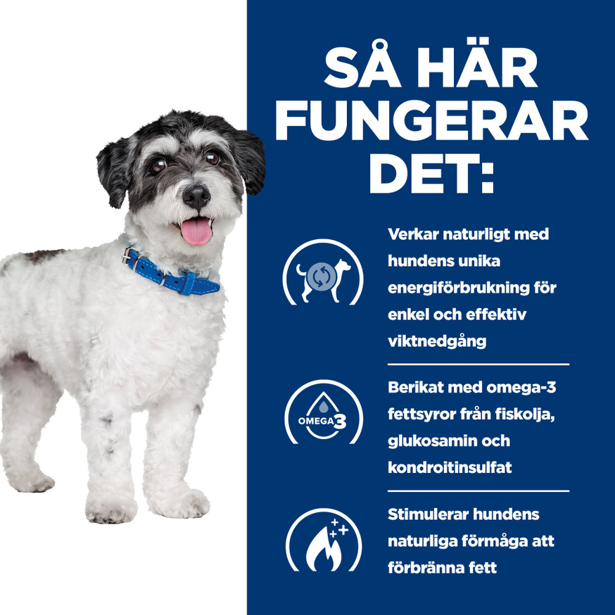 Prescription Diet Metabolic + Mobility Mini Torrfoder Hund