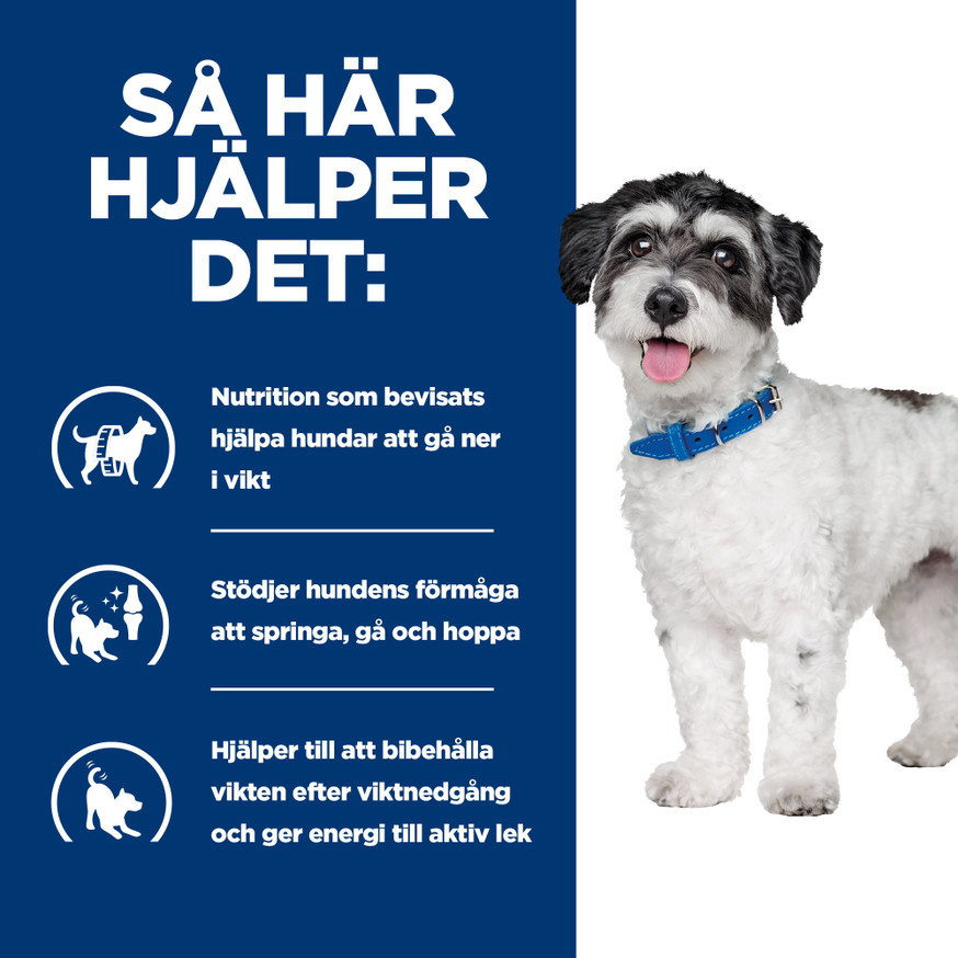 Prescription Diet Metabolic + Mobility Mini Torrfoder Hund