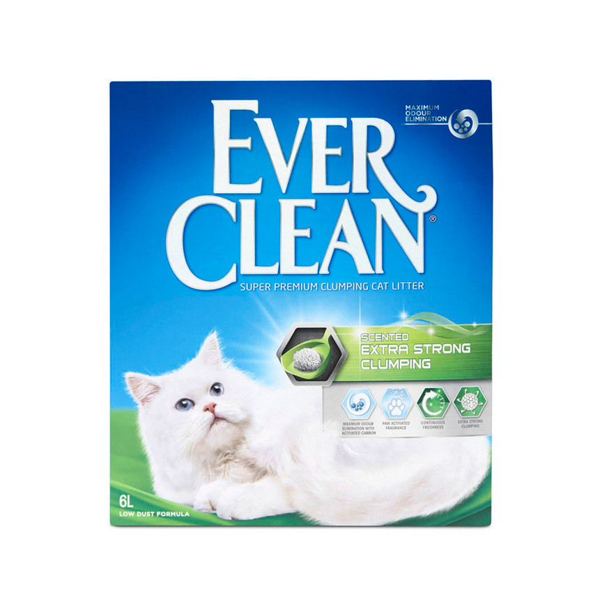 Extra Strong Scented kattsand - 6 L