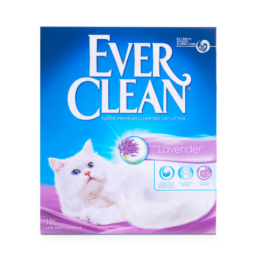 Ever Clean Lavender Kattsand - 10 L
