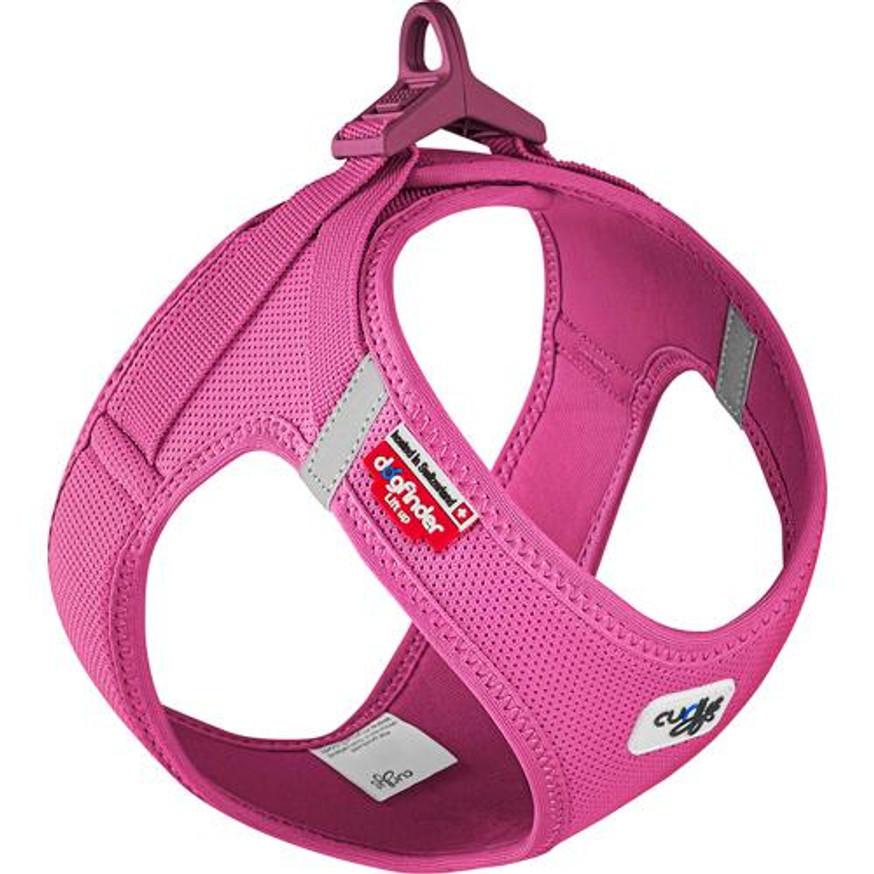 Clasp Vest Air Mesh Harness Sele till Hund, Fucsia