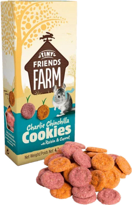 Charlie Chinchilla Cookies Gnagargodis med Grönsaker