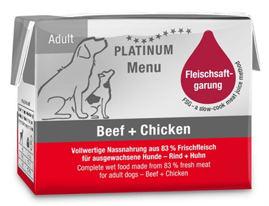 Adult Menu Beef + Chicken Våtfoder till Hund