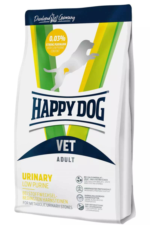 Vet Diet Urinary Low Purine Torrfoder till Hund