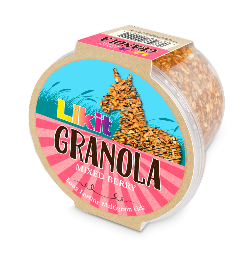 Likit Granola Slicksten till Häst  - Vilda Bär