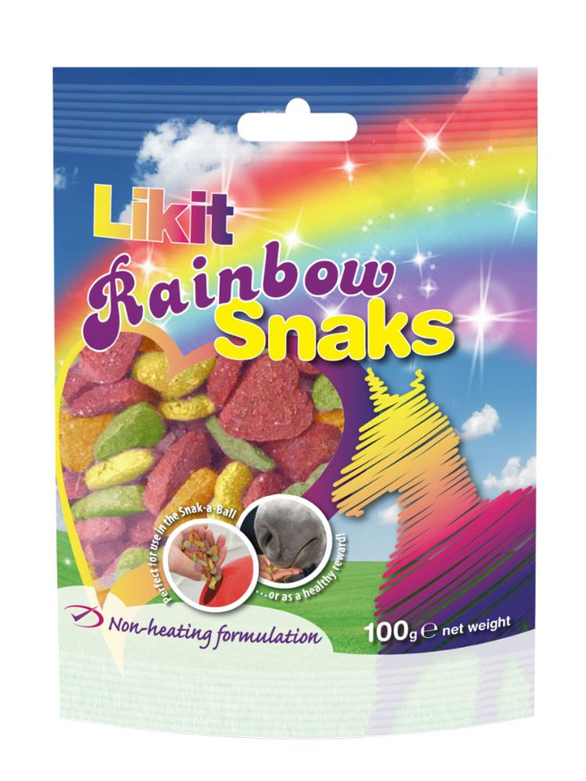 Rainbow Snaks till Häst 