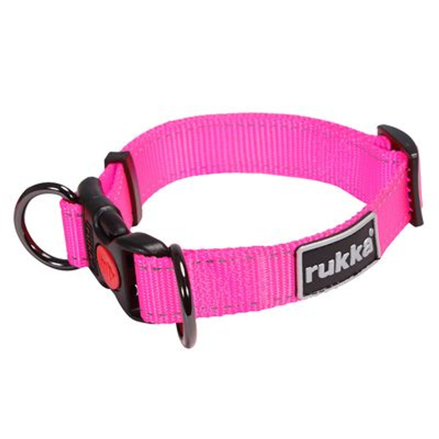 Bliss Collar Hundhalsband - XS Rosa, S Rosa, M Rosa, L Rosa