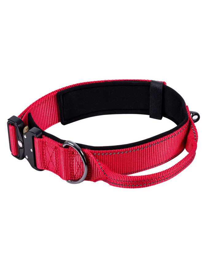Mission Collar Hundhalsband - Röd Small, Röd Medium, Röd Large