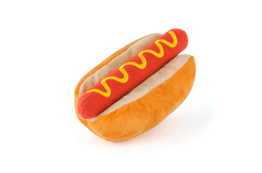 American Classic Toy Hot Dog Härlighet Hundleksak