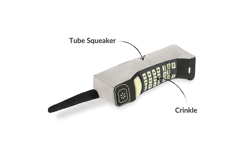 90s Classic Brick Phone Nostalgi Hundleksak