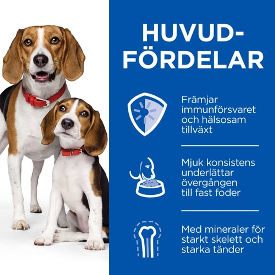 Puppy & Mother Tender Mousse Våtfoder till Hund