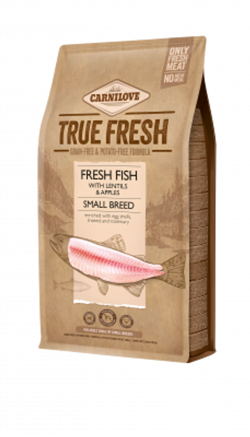 True Fresh Fish Adult Small Breed Torrfoder för Små Hundar 