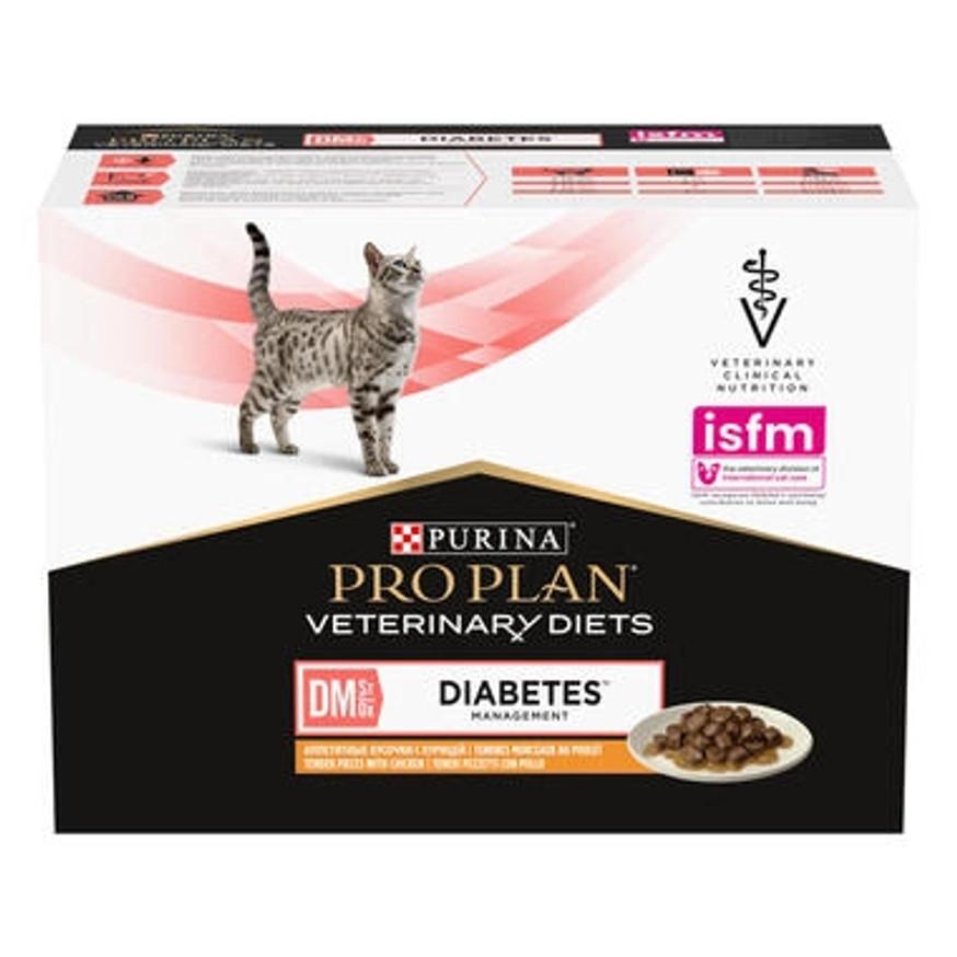 Veterinary Diets Feline St/Ox DM Diabetes Management Chicken Våtfoder