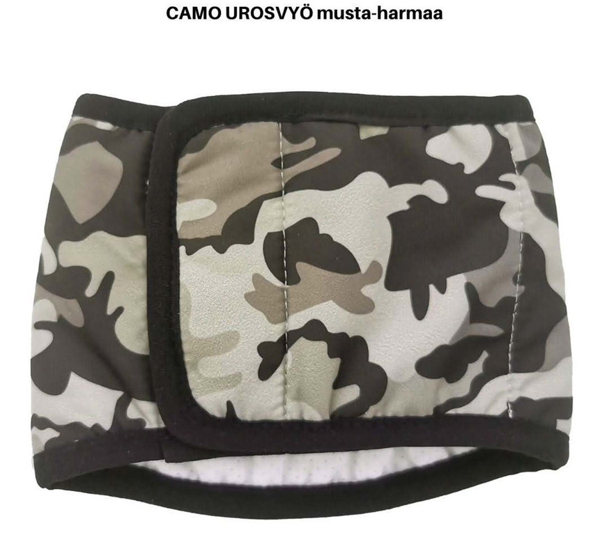 Male Wraps JustinCase Hanhundsskydd - Camo XXXS, Camo XXS, Camo XS, Camo M, Camo L