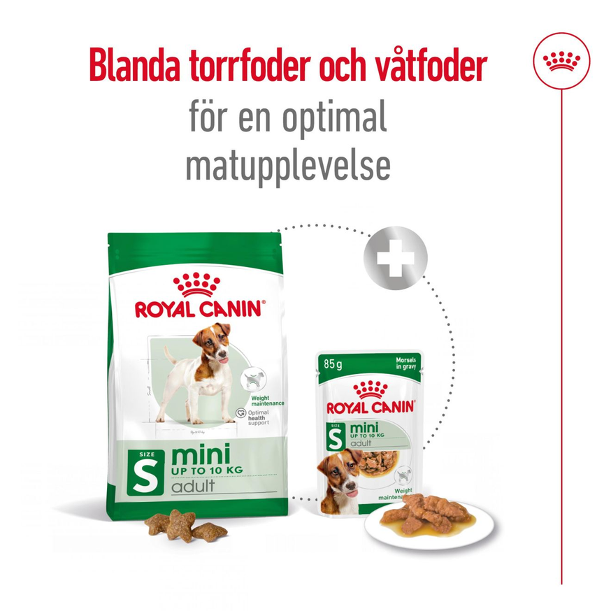 Mini Adult Torrfoder till Vuxna Hundar