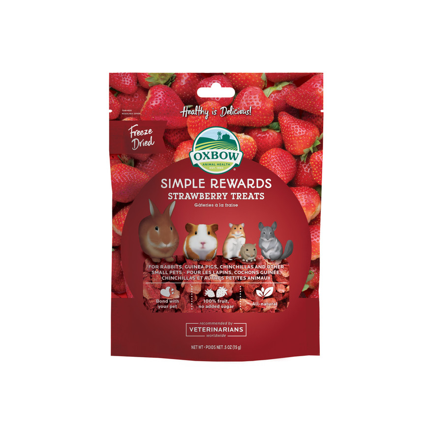 Simple Rewards Strawberry Treats - 15 g