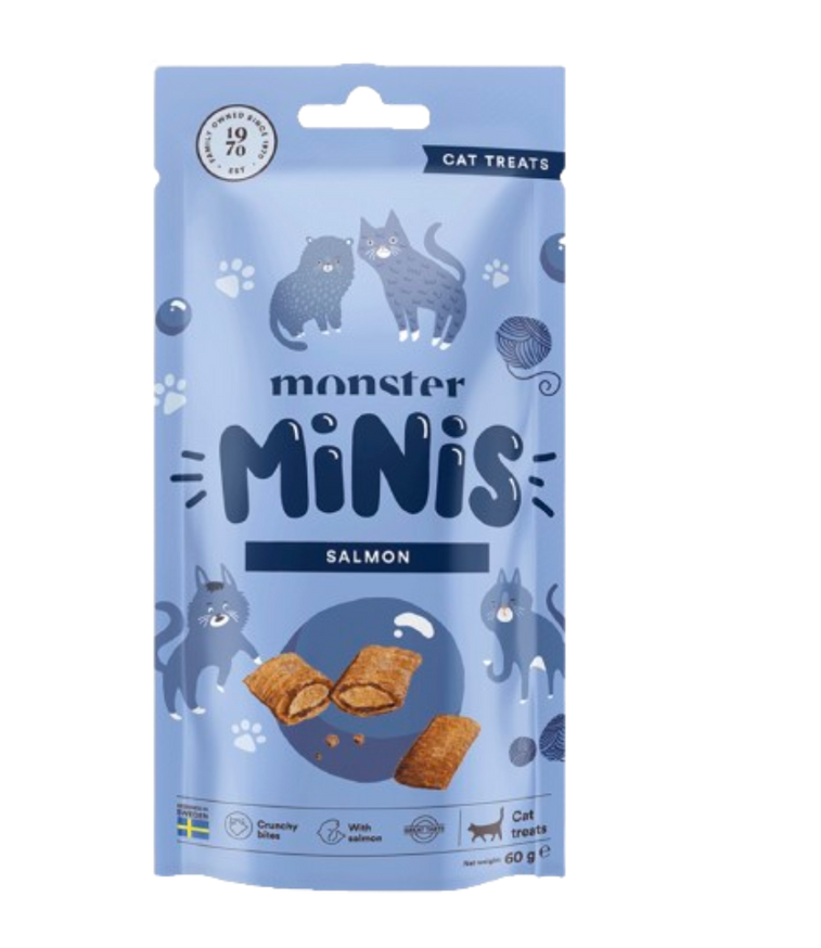 Cat Minis treats Salmon Kattgodis