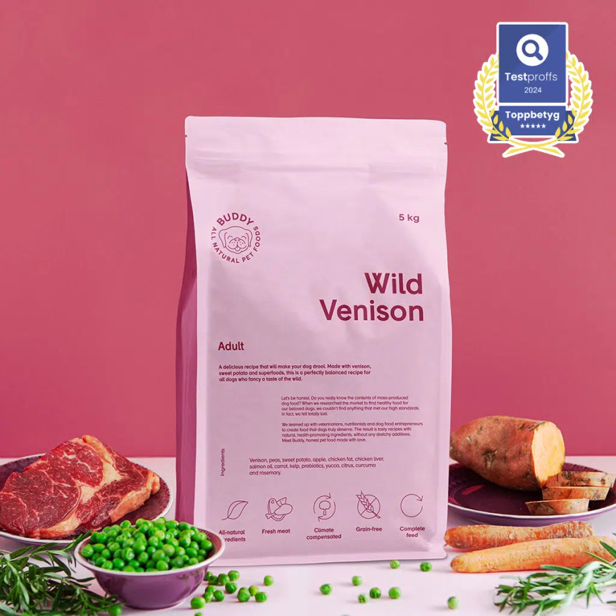 Wild Venison Torrfoder för Hund