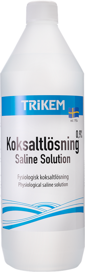 Rengörande Koksaltlösning för djur