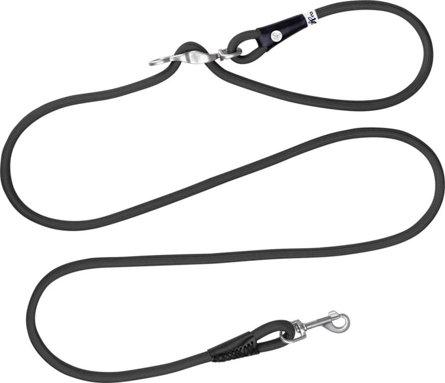 Vario Comfort Line Hundkoppel - S Svart, Svart L