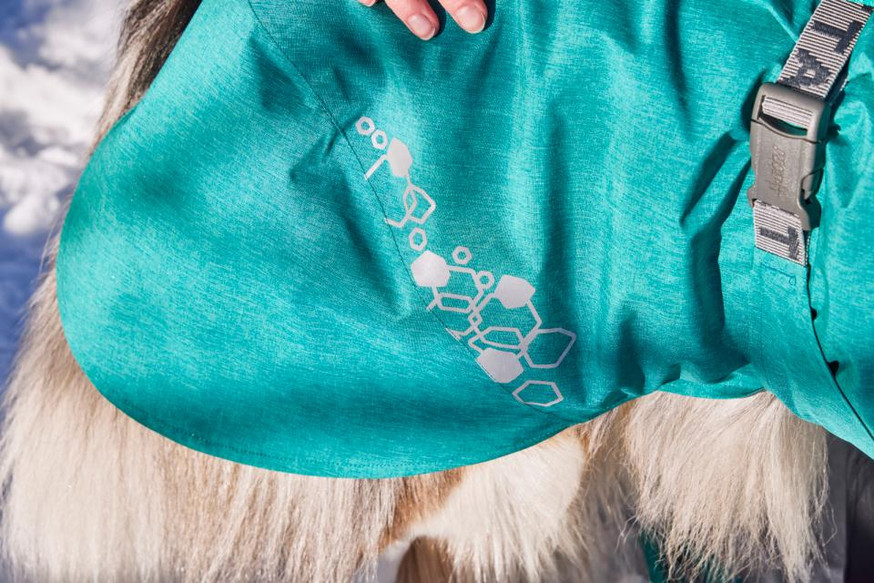 Monsoon Coat Peacock ECO II - Regnjacka till Hund