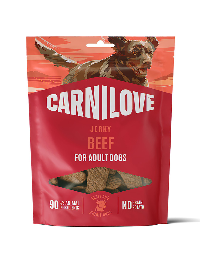 Meat Jerky Hundgodis Nöt