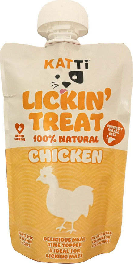 Lickin Treat krämigt Kattgodis med Kyckling