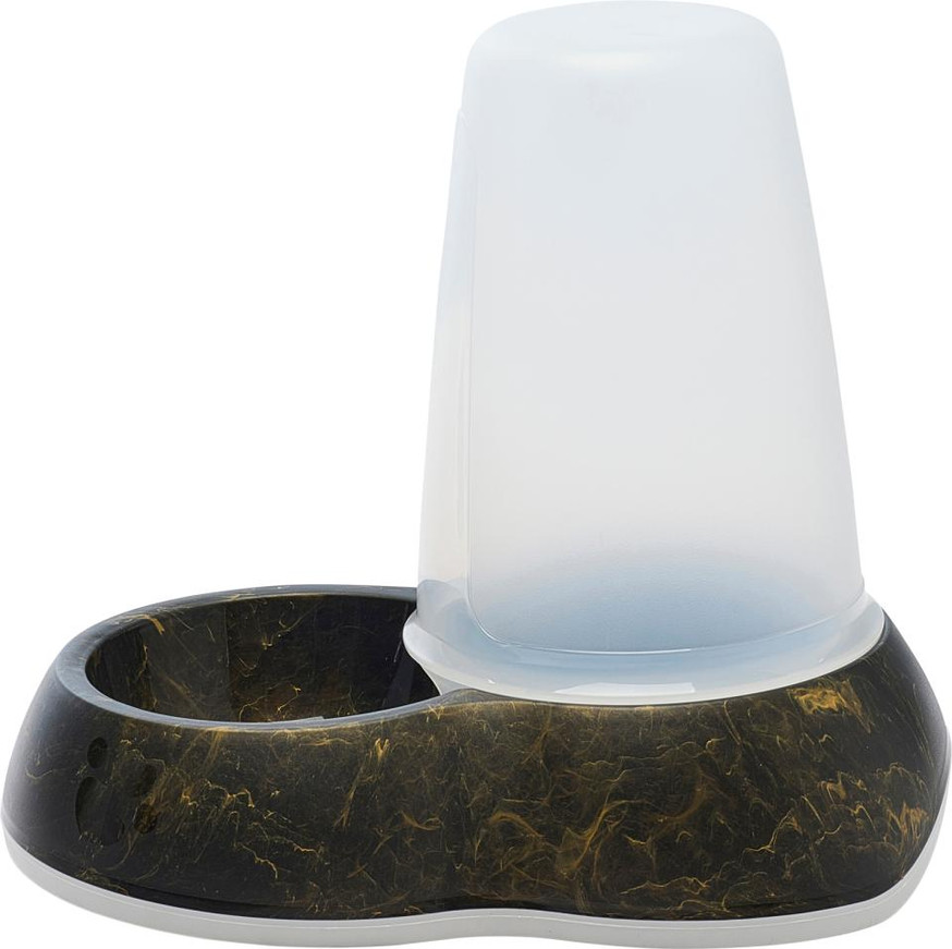 Loop Vattendispenser Marmor - 1,5 L Svart/guld, 3 L Svart/guld