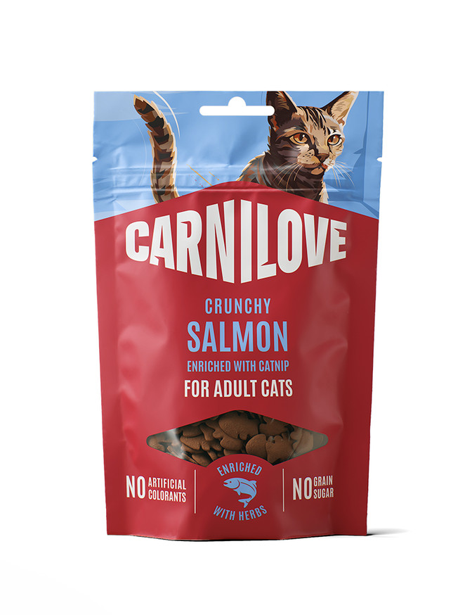 Crunchy Snack Lax kattgodis