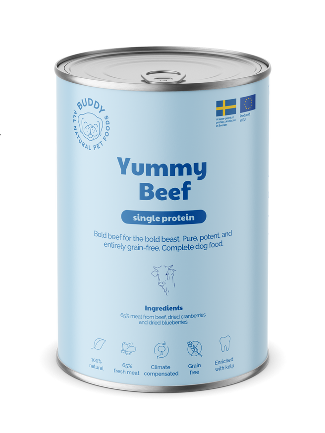 Yummy Beef Våtfoder för Hund