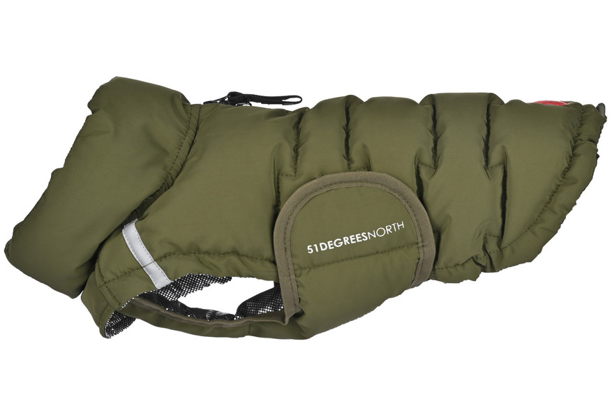 Hundtäcke Edge orange/khaki - 28 cm Khaki, 32 cm Khaki, 36 cm Khaki, 38 cm Khaki, 40 cm Khaki, 42 cm Khaki, 44 cm Khaki, 48 cm Khaki, 52 cm Khaki, 56 cm Khaki, 60 cm Khaki, 65 cm Khaki