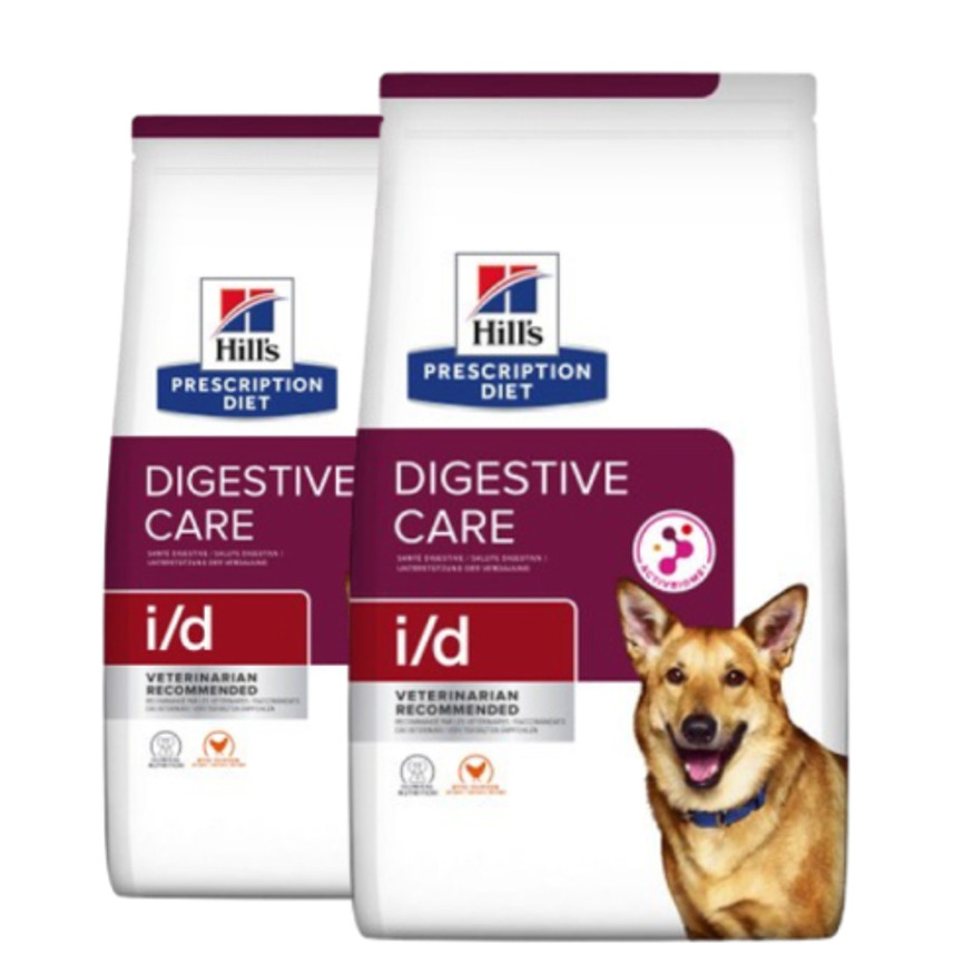 2-pack Prescription Diet i/d Digestive Care Hundfoder med Kycklingsmak