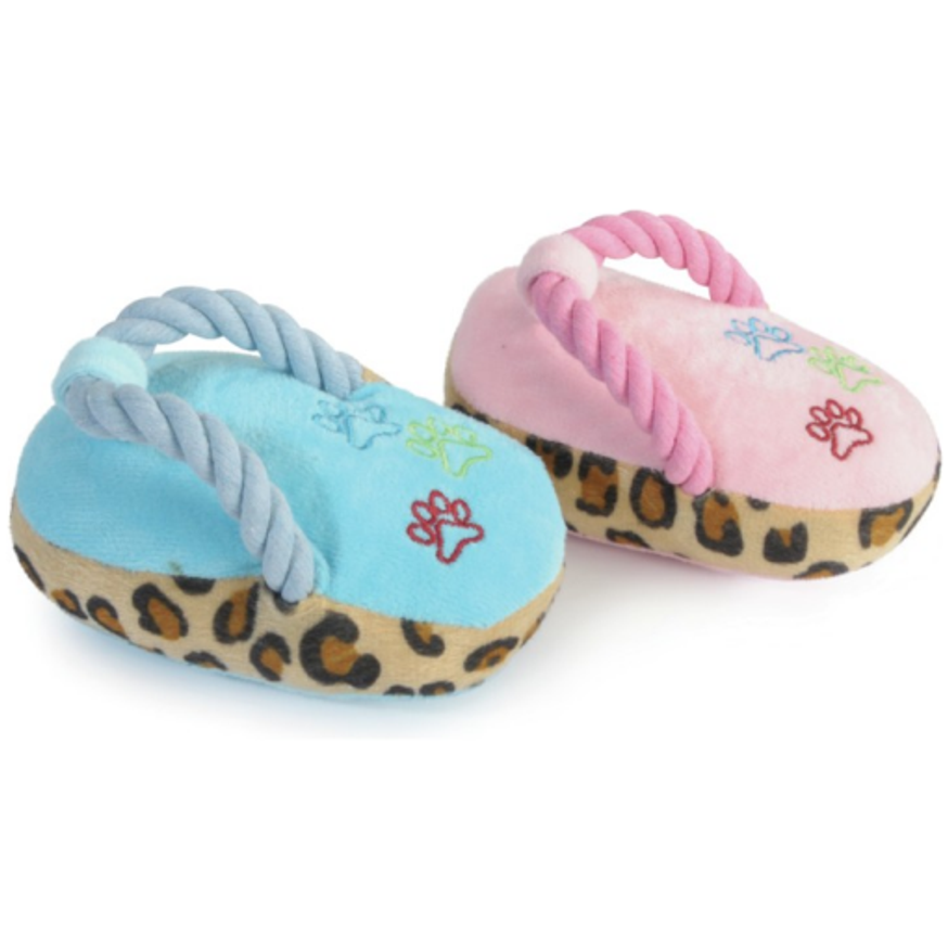 Flipflop med pip Hundleksak