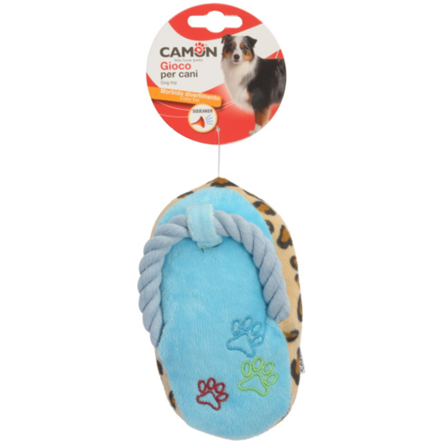 Flipflop med pip Hundleksak