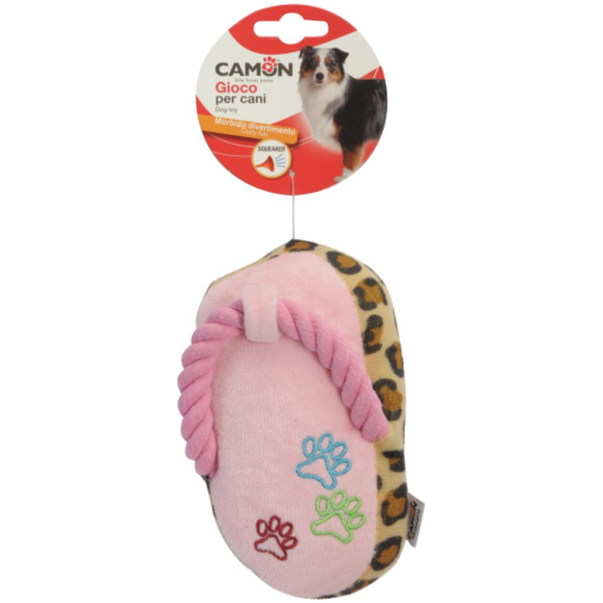 Flipflop med pip Hundleksak