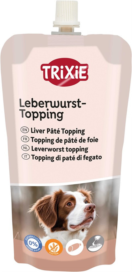 Lever-paté Topping för hund