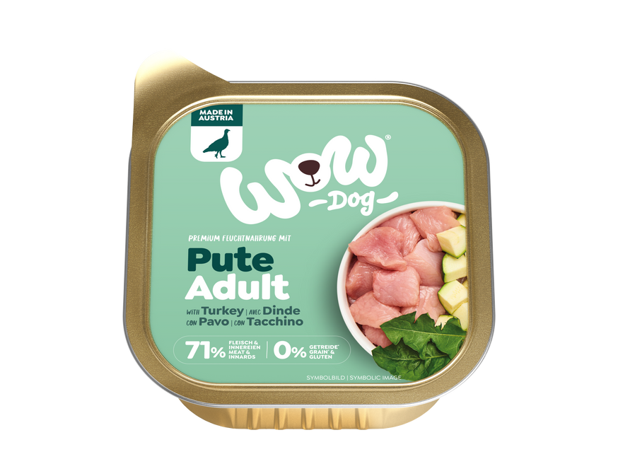 Dog Adult Turkey Paté Våtfoder till Hund - 11 x 150 g