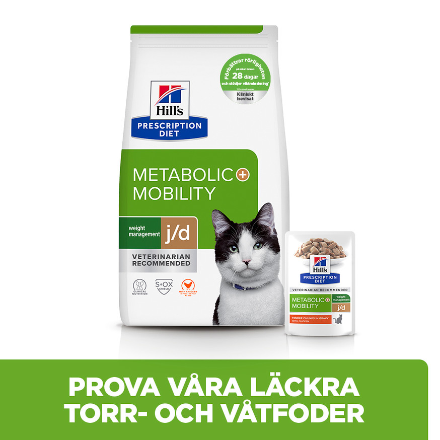 Prescription Diet Metabolic + Mobility Torrfoder till Katt